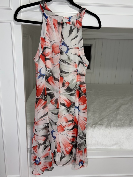 Betsey Johnson Dresses & Skirts - Betsey Johnson Floral Chiffon Dress (8)